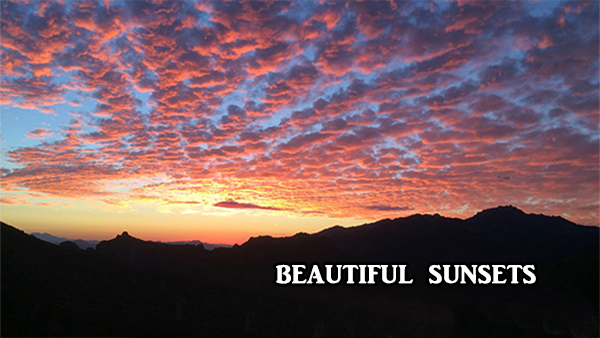 beautiful sunsets